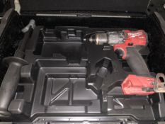 MILWAUKEE CORDLESS COMBI DRILL COMES WITH CARRY CASE (UNCHECKED, UNTESTED)