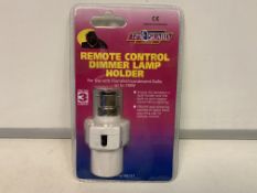 96 X BRAND NEW REMOTE CONTROL DIMMER LIGHT HOLDERS