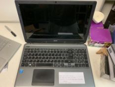 ACER E1-572 LAPTOP, INTEL CORE i7-4500U 2.4 GHZ, WINDOWS 10, 1000GB HARD DRIVE/8GB RAM WITH CHARGER