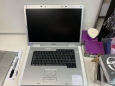 DELL INSPIRON 9300 LAPTOP, 17" SCREEN, NO O/S, WITH CHARGER