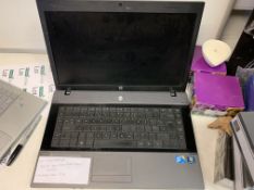 HP 6320 LAPTOP, 320GB HARD DRIVE ( DATA WIPED ) WITH CHARGER