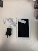 SAMSUNG TAB 3 LITE TABLET, LIVE DEMO UNIT WITH CHARGER