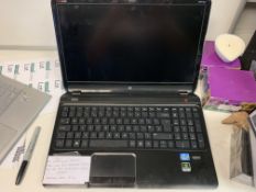 HP ENVY DVE LAPTOP, INTEL CORE i7-3610QM 2.3 GHZ, 1000GB HARD DRIVE ( DATA WIPED ) WITH CHARGER
