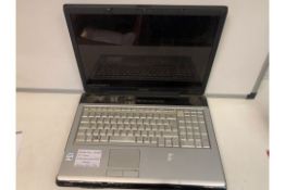 TOSHIBA P200 LAPTOP, 17 INCH SCREEN, 200GB HDD WITH CHARGER (73)