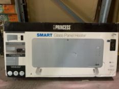 PRINCESS 2000WATT SMART HEATER WHITE