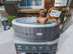 BOXED CLEVER SPA MAEVEA 4 PERSON HOT TUB - RRP £388. UNCHECKED/UNTESTED