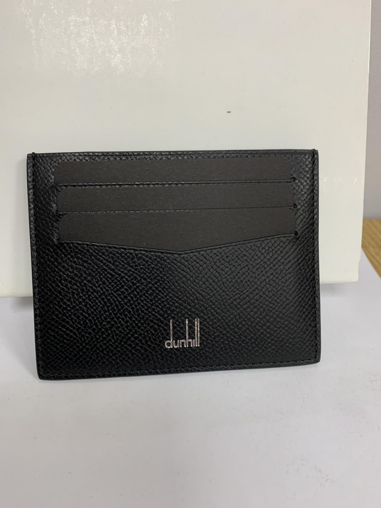 BRAND NEW ALFRED DUNHILL GT Cadogan Card Case, BLACK (651) RRP £110 - 4