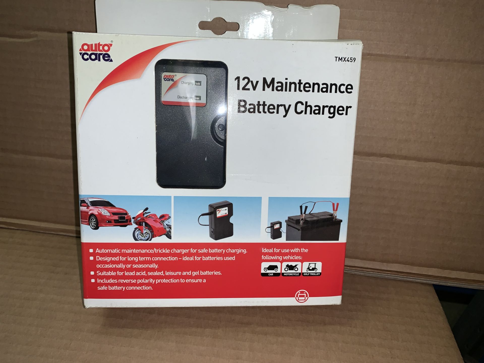 8 X BRAND NEW ASSORTED AUTOCARE BATTERY CHARGERS