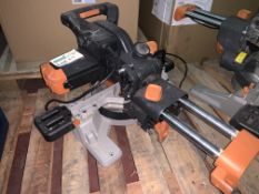 EVOLUTION R210SMS SLIDING MITRE SAW 230V (UNCHECKED, UNTESTED)