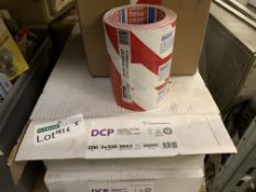 2 X BRAND NEW PACKS OF CLAIRE FONTAINE DCP PAPER AND 15 ROLLS OF TESSA TAPE