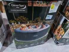 BOXED CLEVER SPA MIA 4 PERSON HOT TUB - RRP £425 UNCHECKED/UNTESTED