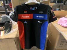 14 X BRAND NEW OFFICIAL SUZUKI BUILDBASE T SHIRTS IN VARIOUS SIZES
