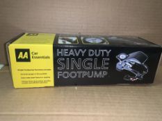 20 X BRAND NEW AA HEAVY DUTY SINGLE FOOT PUMPS