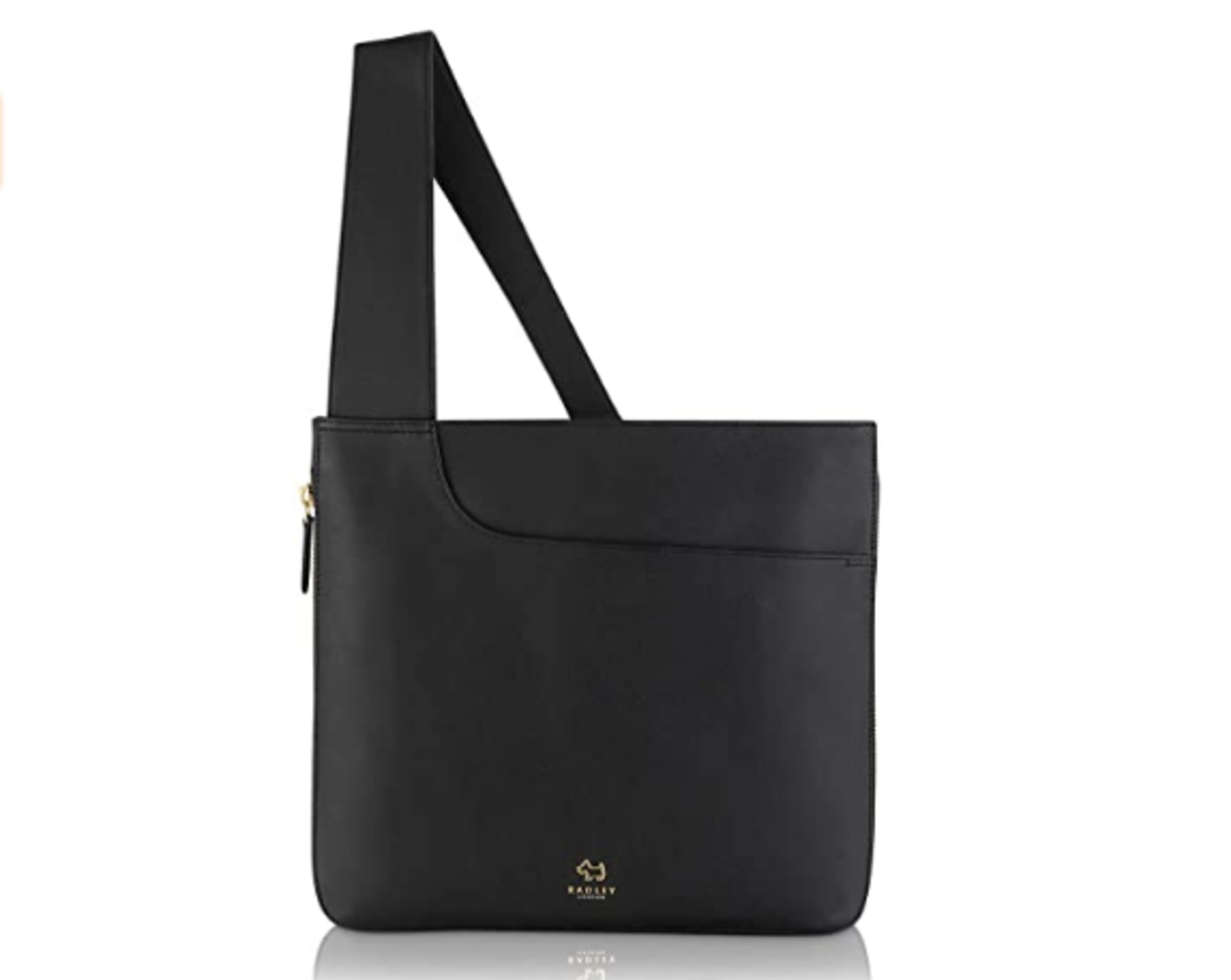 BRAND NEW RADLEY M ZIP AROUND XBODY POCKET BLACK (7030) RRP £125 P2-6