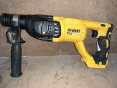 DEWALT DCH033N 2.4KG 18V LI-ION XR BRUSHLESS CORDLESS SDS PLUS DRILL (UNCHECKED, UNTESTED)