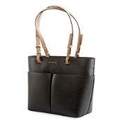 BRAND NEW MICHAEL KORS LD POCKET TOTE MD BEDFORD BLK (742) RRP £215 - 7