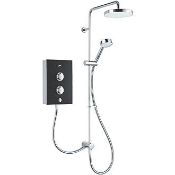 NEW MIRA DECOR DUAL ONYX 10.8KW MANUAL ELECTRIC SHOWER