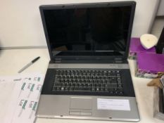ADVENT 9117 LAPTOP, WINDOWS 10, 17" SCREEN ( LINE ON RIGHT SLOT OF SCREEN ) WITH CHARGER (8)
