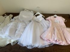 (NO VAT) 7 PIECE ASSORTED CHILDRENS HIGH END CLOTHING LOT INCLUDING SARAH LOUISE, LINZI LAY ETC