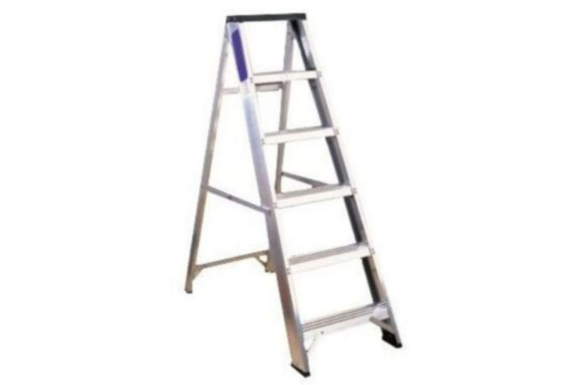 2 X BRAND NEW MEDIUM ALUMINIUM STEPS RRP £70 EACH ALI34Z