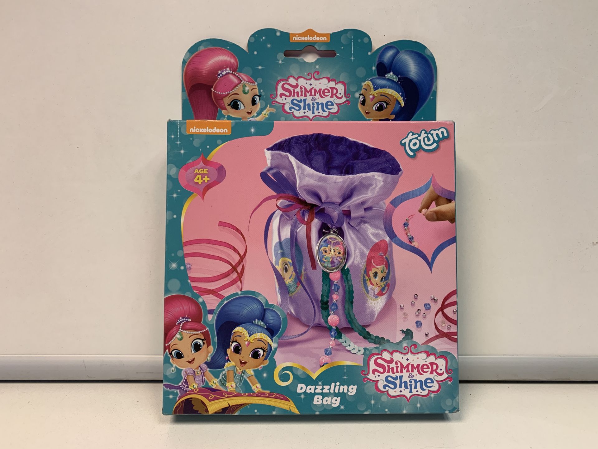 36 X NEW BOXED NICKELODEON SHIMMER & SHINE DAZZLING TOTUM BAGS