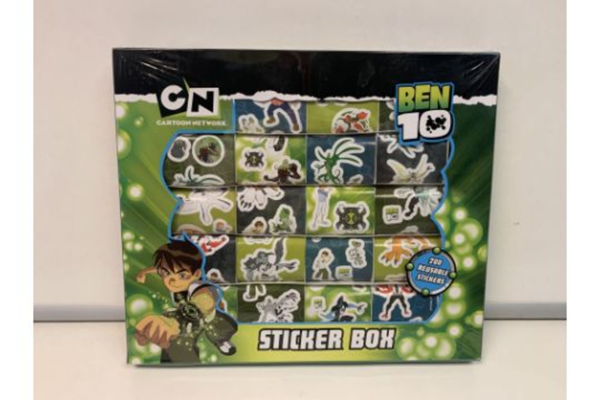 24 X BRAND NEW CARTOON NETWORK BEN TEN STICKER BOXES