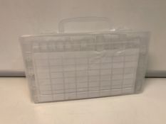 35 X BRAND NEW 64 GRID STORAGE CONTAINERS