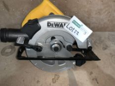 DEWALT CIRCULAR SAW (UNCHECKED, UNTESTED)