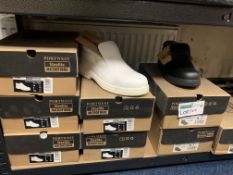 8 X BRAND NEW PORT WEST SAFETY FOOTWEAR IN VARIOUS STYLES AND SIZES