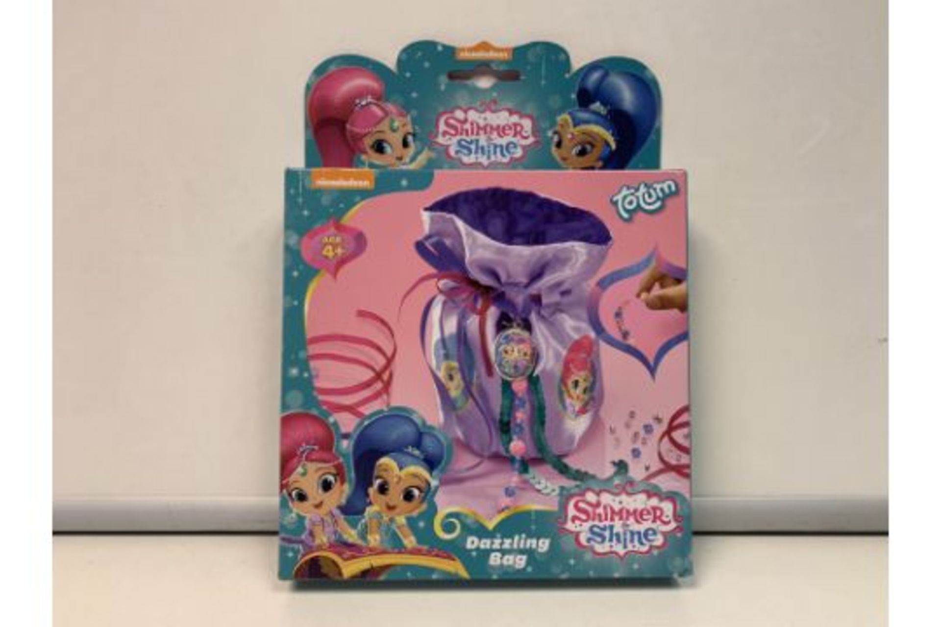36 X NEW BOXED NICKELODEON SHIMMER & SHINE DAZZLING TOTUM BAGS