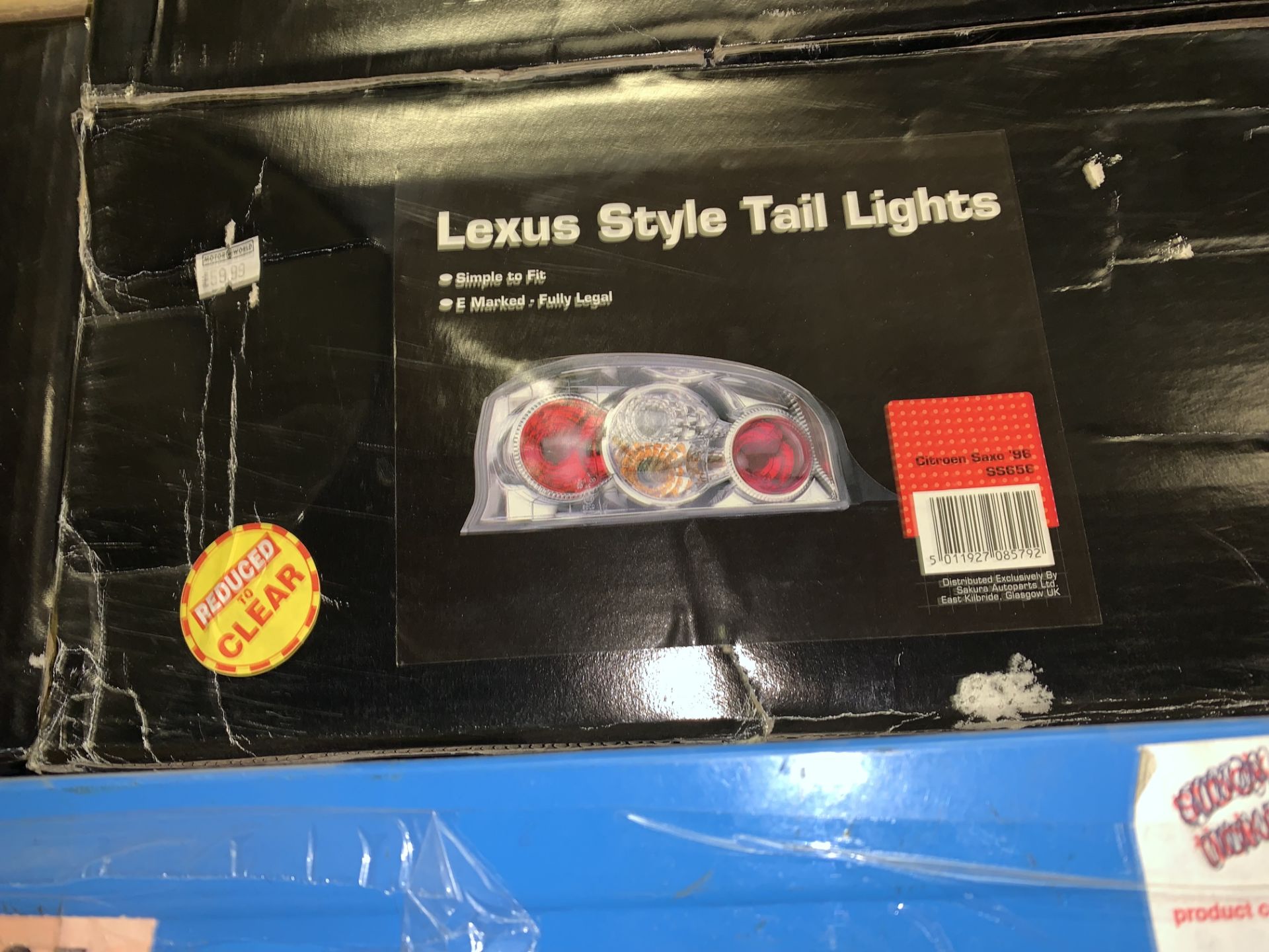 12 X BRAND NEW ASSORTED LEXUS STYLE TAIL LIGHTS