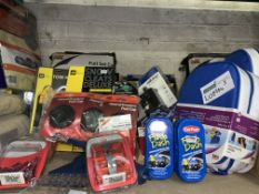 MIXED LOT INCLUDING WINTER SURVIVAL PACKS, SNOW CLEATS, TOW ROPES ETC