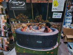 BOXED CLEVER SPA MIA 4 PERSON HOT TUB - RRP £425 UNCHECKED/UNTESTED