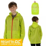 (NO VAT) 24 X BRAND NEW CHILDRENS WATER RESISTANT PAC IT JACKETS WITH CARRY BAG IN VARIOUS SIZES