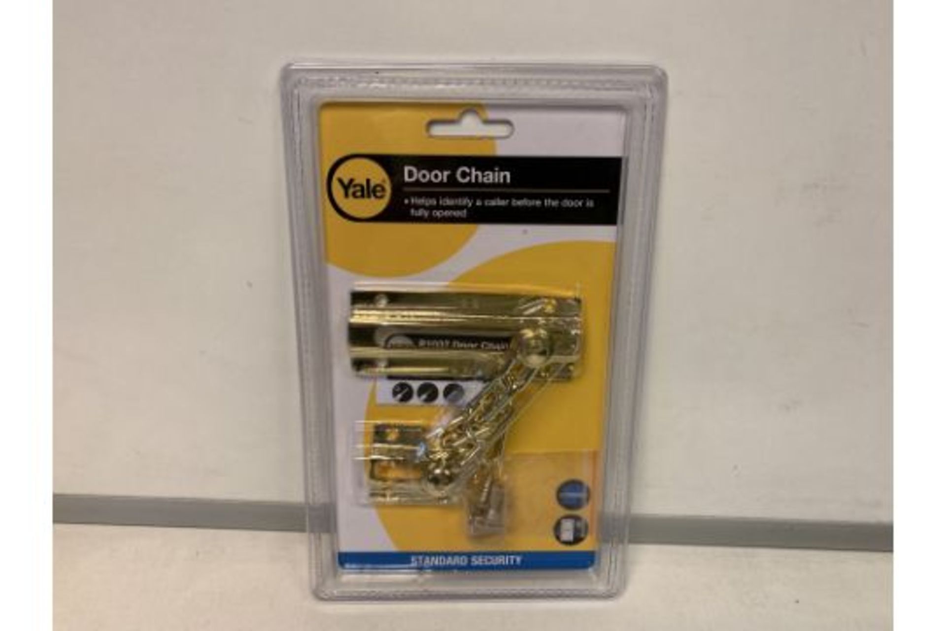 20 X NEW SEALED YALE SECURITY DOOR CHAINS. RRP £14.99 EACH