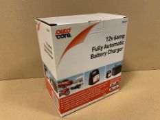 10 X BRAND NEW 12V 6AMP FULLY AUTOMATIC BATTERY CHARGERS