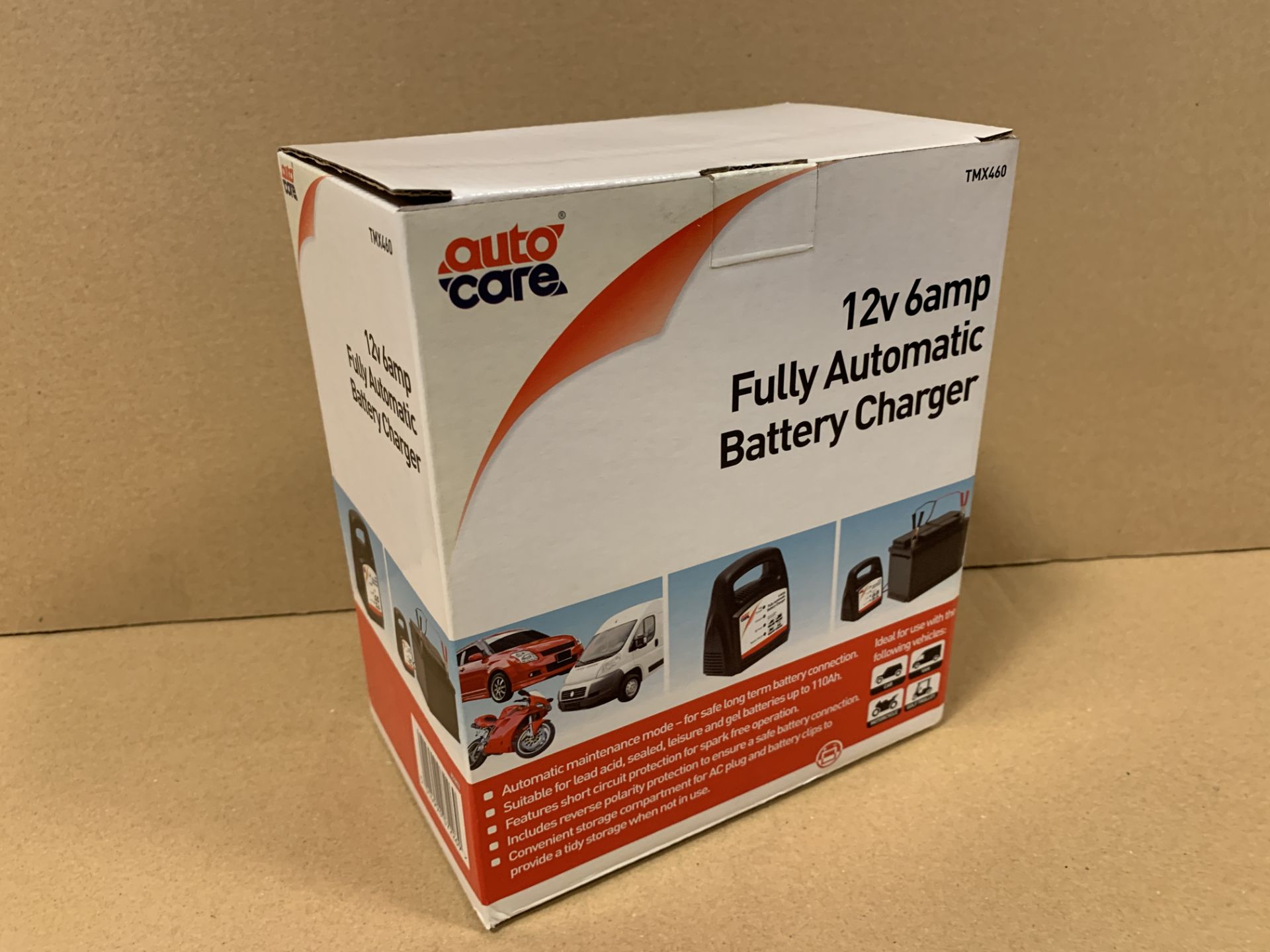10 X BRAND NEW 12V 6AMP FULLY AUTOMATIC BATTERY CHARGERS