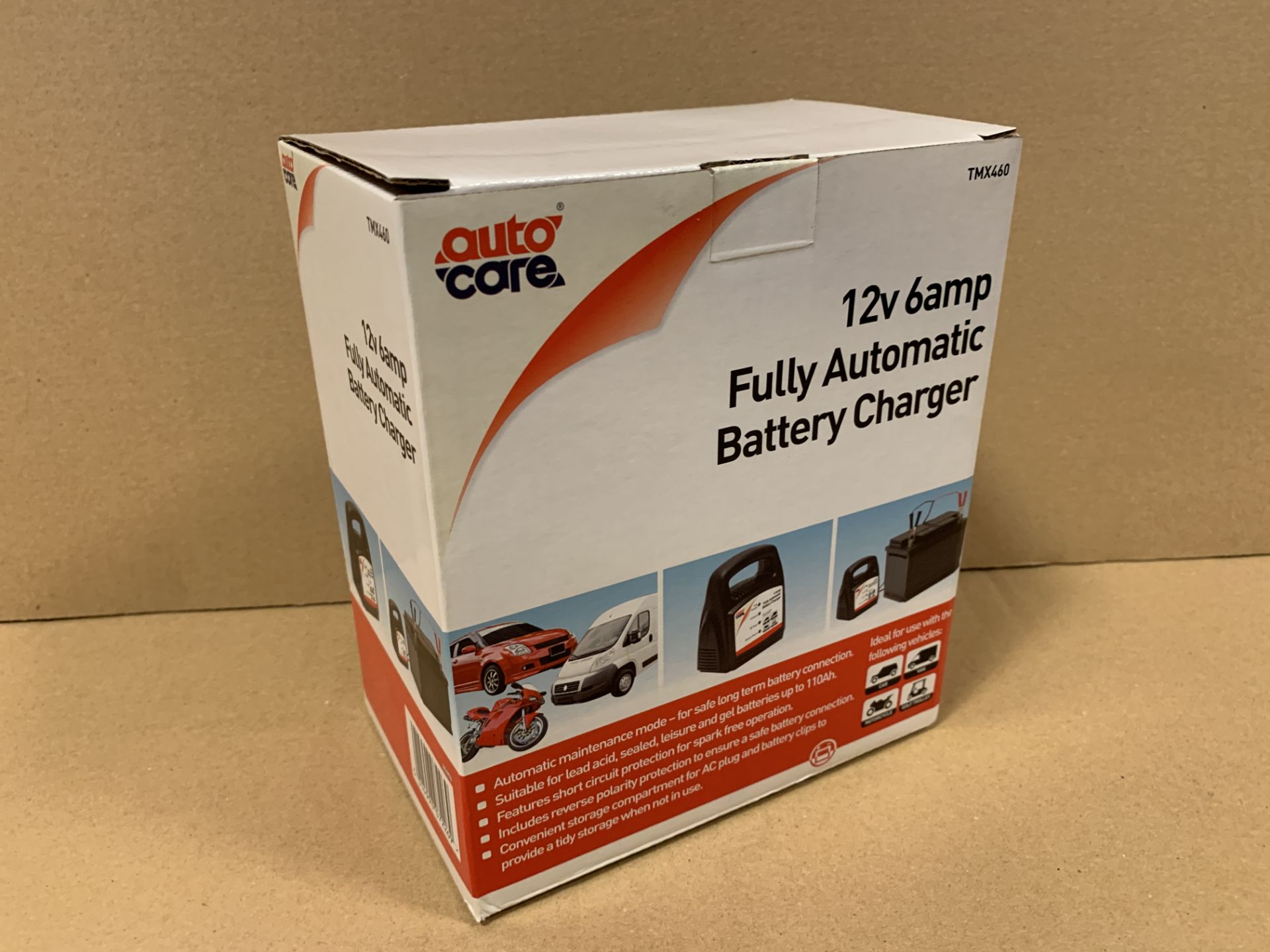 8 X BRAND NEW 12V 6AMP FULLY AUTOMATIC BATTERY CHARGERS