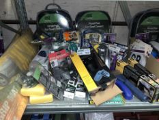 APPROX 35 PIECE MIXED LOT, INCLUDING DIGITAL TYRE PRESSURE GUAGE, EASY FREEZE WINTER PACKS, PORTABLE