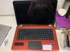 HP DV6 LAPTOP, 500GB HARD DRIVE ( DATA WIPED ) WITH CHARGER (16)