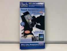 36 X NEW BOXED Pairs of iTECH Thermal Protection Touch Screen Gloves. Keep you warm and connected!