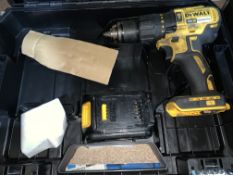 DEWALT DCD778M2T-SFGB 18V 4.0AH LI-ION XR BRUSHLESS CORDLESS COMBI DRILL COMES WITH BATTERY AND