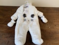 (NO VAT) 8 X BRAND NEW WATCH ME GROW WARM BODYSUITS (SIZES MAY VARY)