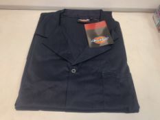 10 X BRAND NEW DICKIES REDHAWK WAREHOUSE COATS NAVY BLUE SIZE 3XL