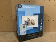 SMARTWARES 2 WAY SPEECH TOUCH BUTTON VIDEO INTERCOM SYSTEMS