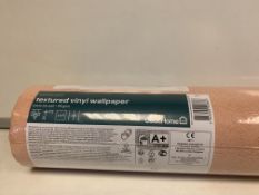 36 X BRAND NEW GOODHOME LANCON TEXTURED VINYL WALLPAPER ROLLS 5.3M2