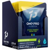25 X BRAND NEW BOXES OF 10 SACHETS ONE PRO NUTRITION PINEAPLLE AND COCONUT ENERGY DRINK MIX 40G