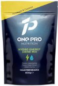30 X BRAND NEW ONE PRO NUTRITION PINEAPLLE AND COCONUT HYDRO ENERGY DRINK 800G MIX RRP £20 EXPIRY