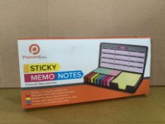 48 X BRAND NEW POWERFULL STICKY MEMO NOTES KITS