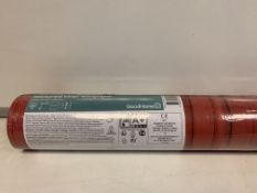 48 X BRAND NEW GOODHOME BARLIA RED TEXTURED VINYL WALLPAPER ROLLS 5.3M2